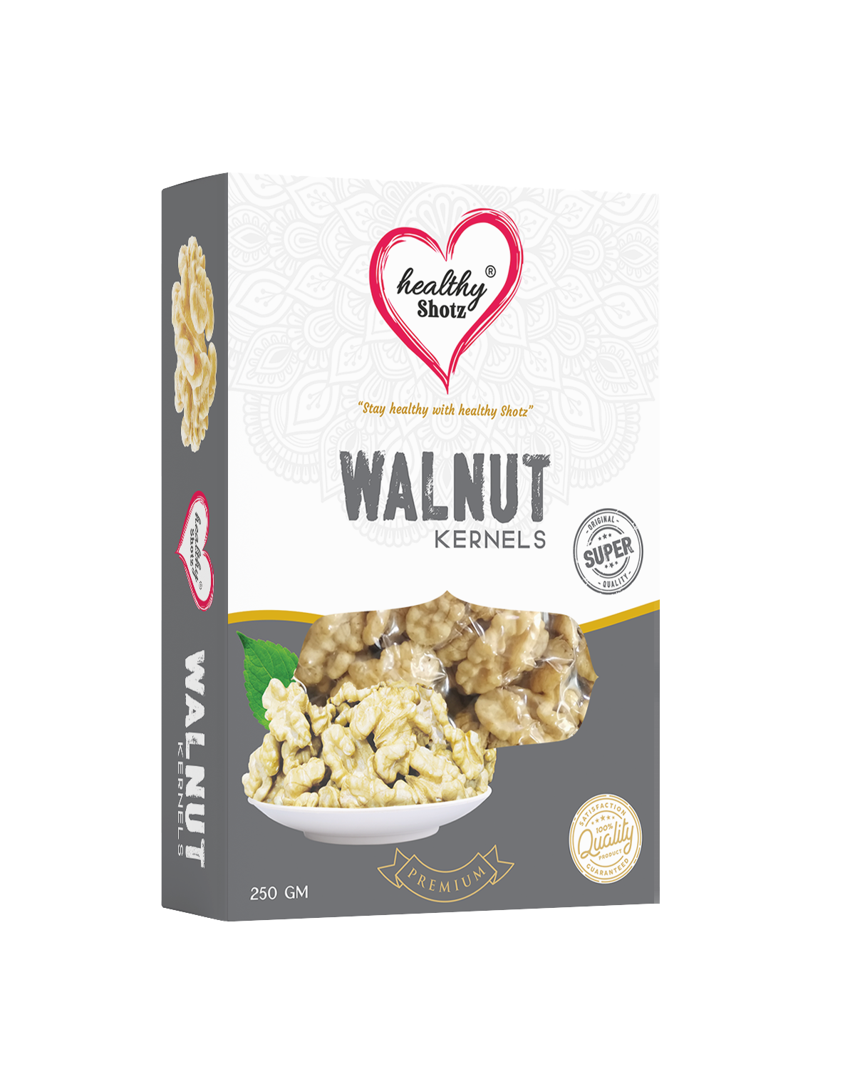 Healthy Shotz Walnut Kernel (Super) 500gram