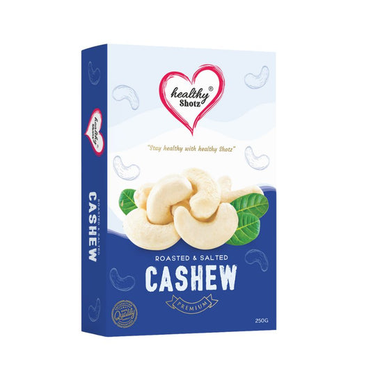 Healthy Shotz Roasted and Salted Cashew 320 (750gm)