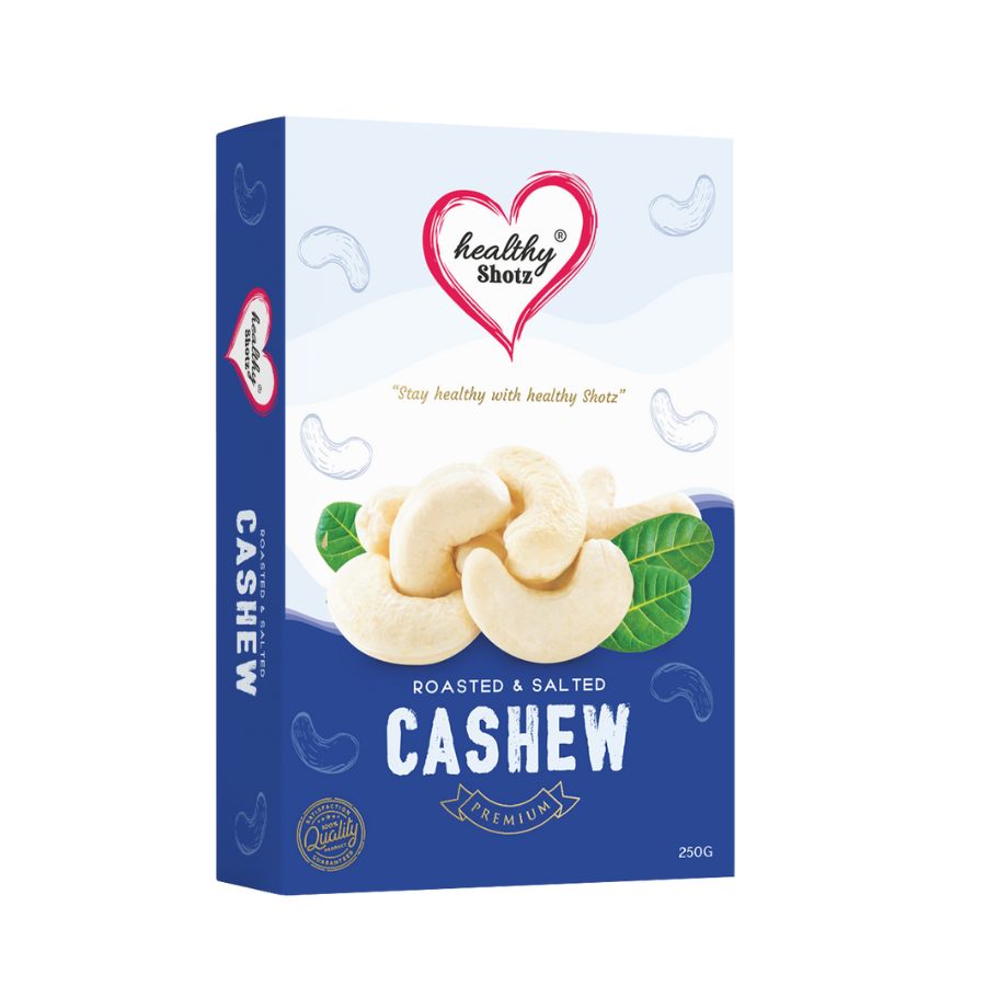Healthy Shotz Roasted and Salted Cashew 320 (1kg)