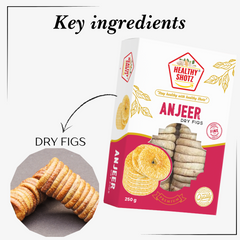 Healthy Shotz Anjeer Dry Fig (Fine) 250gram