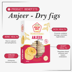 Healthy Shotz Anjeer Dry Fig (Fine) 250gram