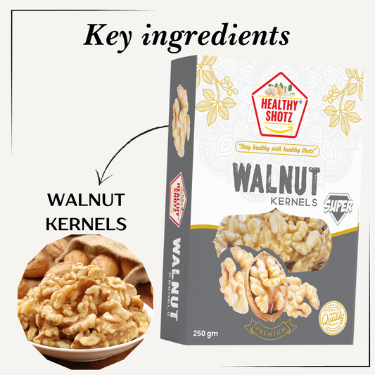 Healthy Shotz Walnut Kernel (Super) 250gram