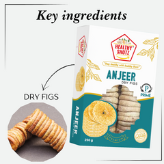 Healthy Shotz Anjeer Dry Fig (Prime) 250gram