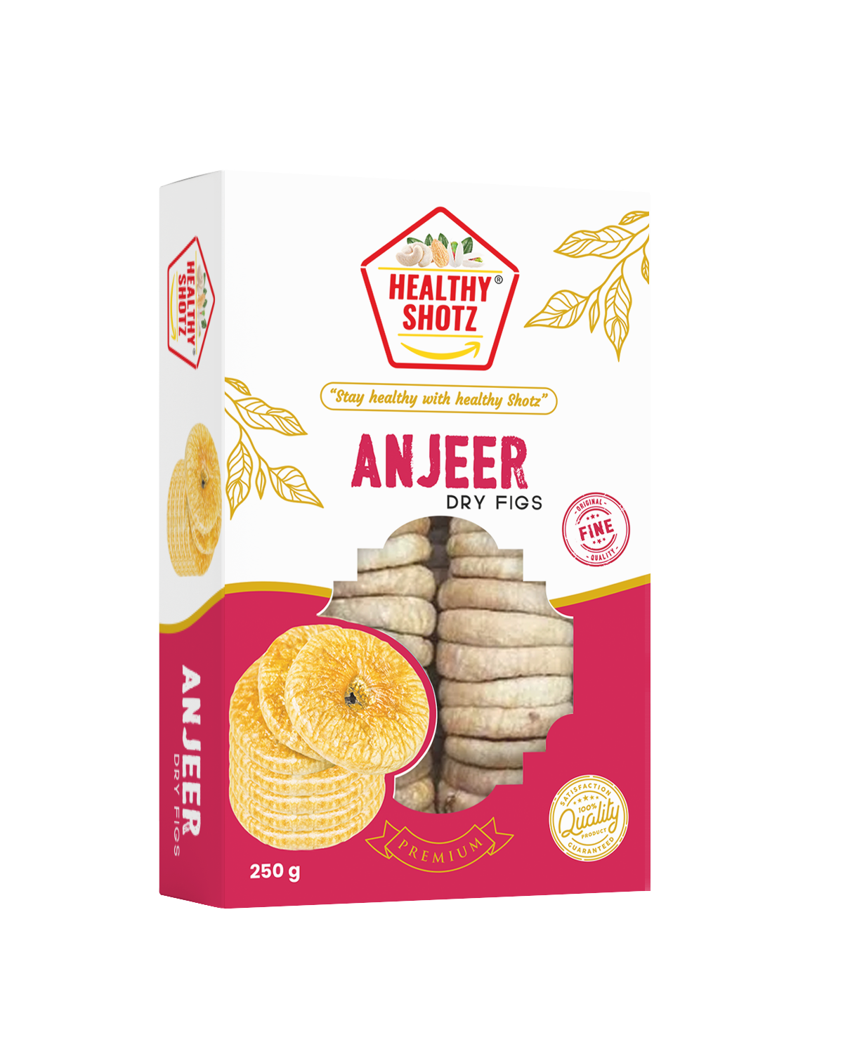 Healthy Shotz Anjeer Dry Fig (Fine) 250gram
