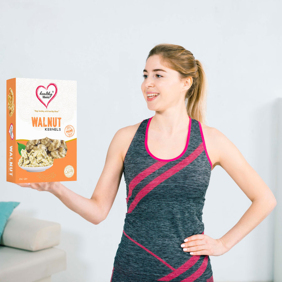 Healthy Shotz Walnut Kernels (Prime) 500gram