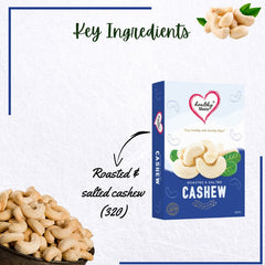Healthy Shotz Roasted and Salted Cashew 320 (750gm)