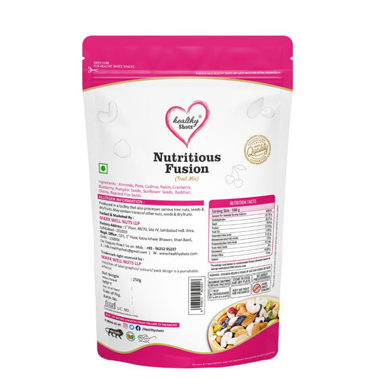 Healthy Shotz Nutritious Fusion Trail Mix (750gm)