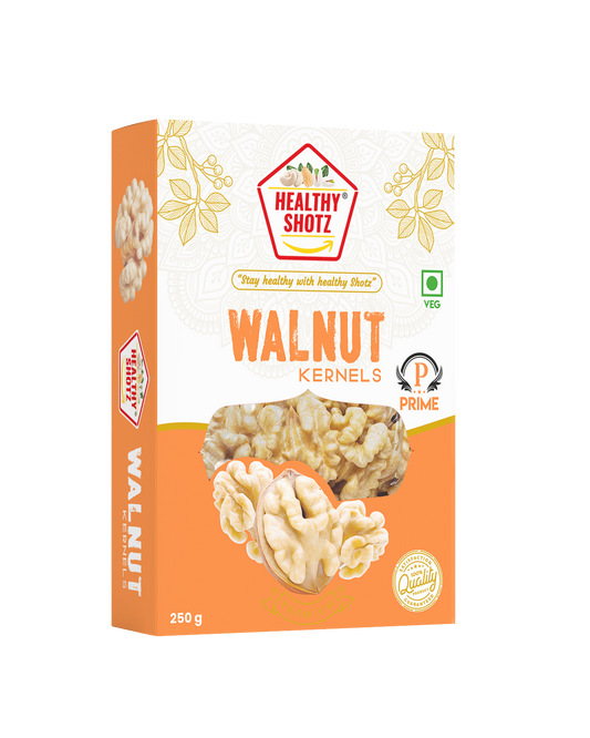 Healthy Shotz Walnut Kernels (Prime) 250gram