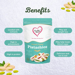 Healthy Shotz Roasted And Salted Pistachios (California 250gm)