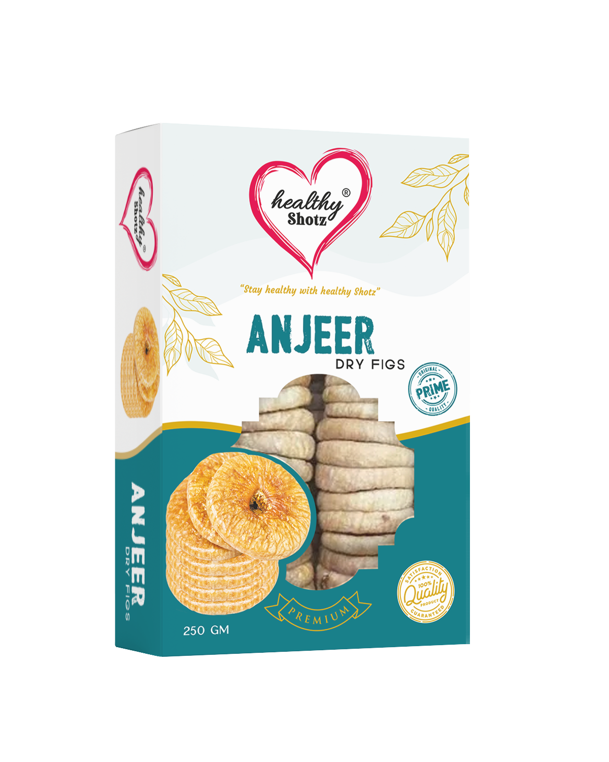 Healthy Shotz Anjeer Dry Fig (Prime) 250gram