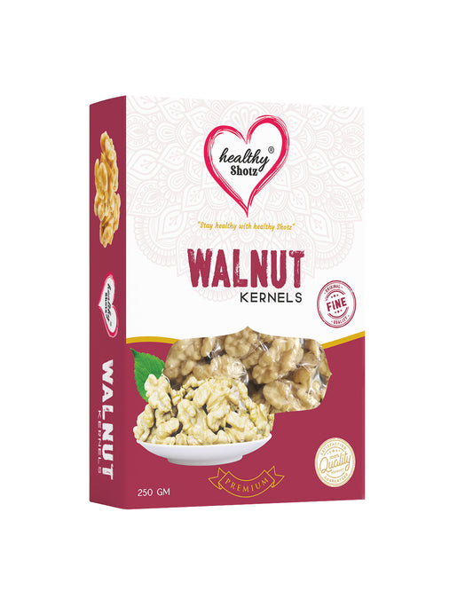 Healthy Shotz Walnut Kernels (Fine) 250Gram