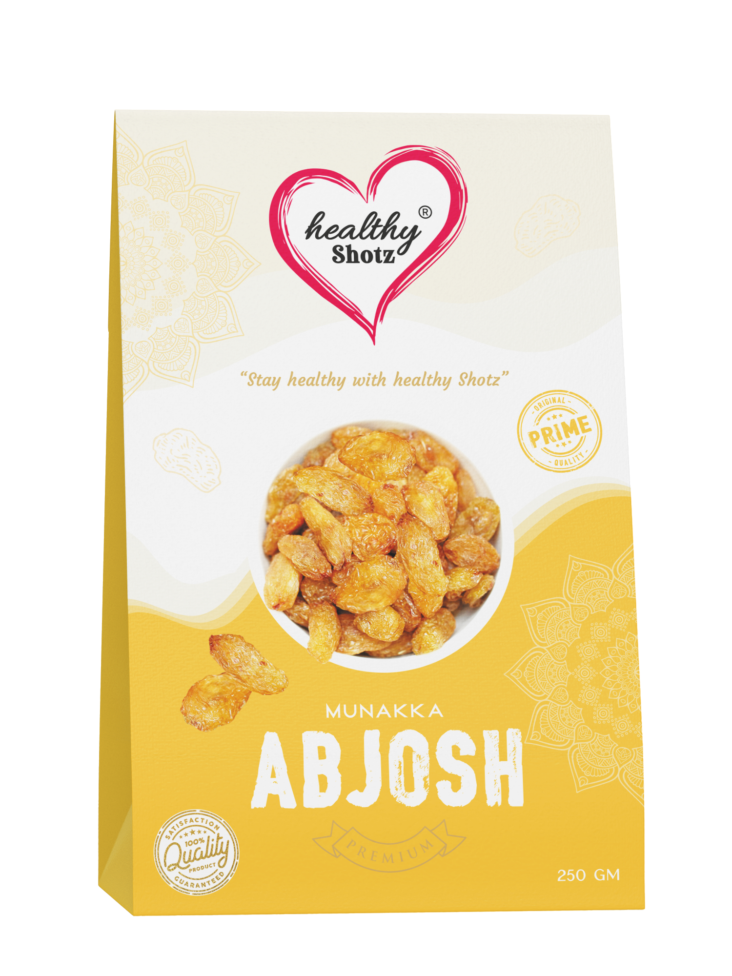 Healthy Shotz Abjosh Munakka (Prime) 250Gram