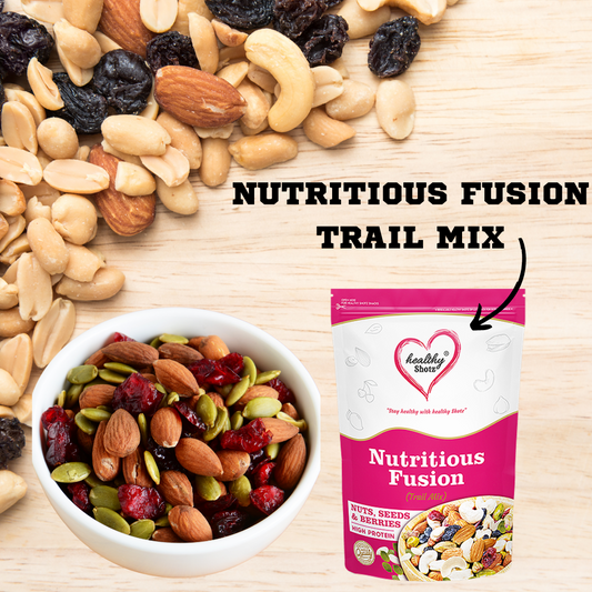 Healthy Shotz Nutritious Fusion Trail Mix (250gm)