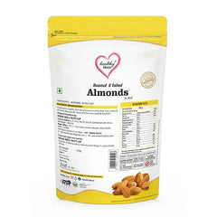 Healthy Shotz Roasted and Salted Almonds (Kernels 250gm)