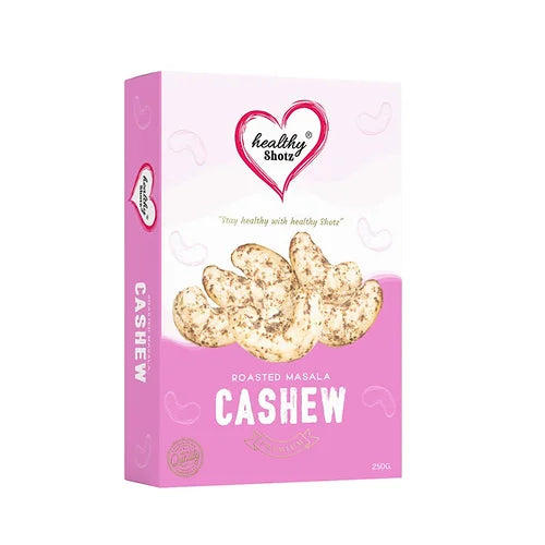 Healthy Shotz Roasted Masala Cashew 240 (250gm)
