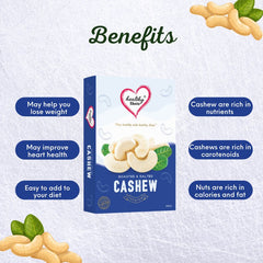 Healthy Shotz Roasted and Salted Cashew 320 (250gm)