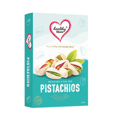 Healthy Shotz Roasted And Salted Pistachios (California 250gm)