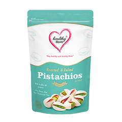 Healthy Shotz Roasted And Salted Pistachios (California 250gm)